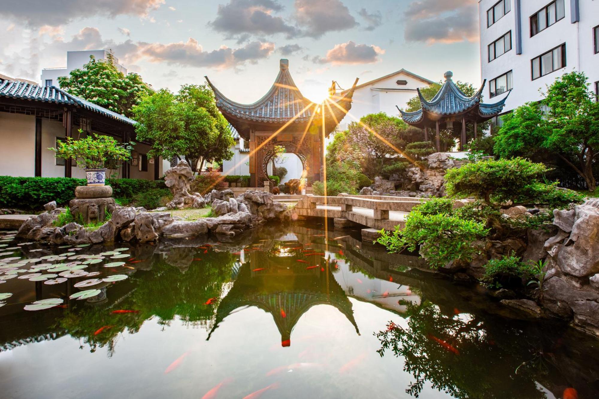 苏州华侨饭店 Suzhou (Jiangsu) Esterno foto